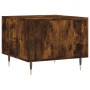 Smoked oak plywood coffee table 50x50x40 cm by vidaXL, Coffee table - Ref: Foro24-829358, Price: 37,99 €, Discount: %