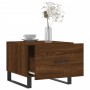 Mesa de centro madera contrachapada roble marrón 50x50x40 cm de vidaXL, Mesas de centro - Ref: Foro24-829458, Precio: 44,82 €...