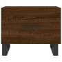 Mesa de centro madera contrachapada roble marrón 50x50x40 cm de vidaXL, Mesas de centro - Ref: Foro24-829458, Precio: 44,82 €...