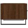 Mesa de centro madera contrachapada roble marrón 50x50x40 cm de vidaXL, Mesas de centro - Ref: Foro24-829458, Precio: 44,82 €...