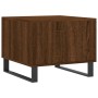 Mesa de centro madera contrachapada roble marrón 50x50x40 cm de vidaXL, Mesas de centro - Ref: Foro24-829458, Precio: 44,82 €...