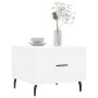 Mesa de centro madera de ingeniería blanca 50x50x40 cm de vidaXL, Mesas de centro - Ref: Foro24-829428, Precio: 41,30 €, Desc...