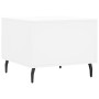 Mesa de centro madera de ingeniería blanca 50x50x40 cm de vidaXL, Mesas de centro - Ref: Foro24-829428, Precio: 41,30 €, Desc...