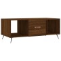 Brown oak plywood coffee table 102x50x40 cm by vidaXL, Coffee table - Ref: Foro24-829275, Price: 47,99 €, Discount: %