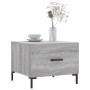 Mesa de centro madera contrachapada gris Sonoma 50x50x40 cm de vidaXL, Mesas de centro - Ref: Foro24-829408, Precio: 42,99 €,...