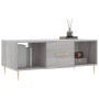 Mesa de centro madera contrachapada gris Sonoma 102x50x40 cm de vidaXL, Mesas de centro - Ref: Foro24-829290, Precio: 46,26 €...