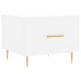 Mesa de centro madera de ingeniería blanca 50x50x40 cm de vidaXL, Mesas de centro - Ref: Foro24-829364, Precio: 37,78 €, Desc...