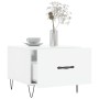 Engineered wood white gloss coffee table 50x50x40 cm by vidaXL, Coffee table - Ref: Foro24-829384, Price: 41,45 €, Discount: %