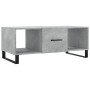 Mesa de centro madera contrachapada gris hormigón 102x50x40 cm de vidaXL, Mesas de centro - Ref: Foro24-829328, Precio: 52,94...