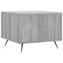 Engineered wood Sonoma gray coffee table 50x50x40 cm by vidaXL, Coffee table - Ref: Foro24-829344, Price: 38,84 €, Discount: %