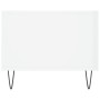 Mesa de centro madera contrachapada blanco brillo 102x50x40 cm de vidaXL, Mesas de centro - Ref: Foro24-829294, Precio: 50,61...