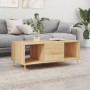 Sonoma oak plywood coffee table 102x50x40 cm by vidaXL, Coffee table - Ref: Foro24-829287, Price: 48,11 €, Discount: %