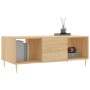 Sonoma oak plywood coffee table 102x50x40 cm by vidaXL, Coffee table - Ref: Foro24-829287, Price: 48,11 €, Discount: %