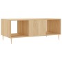 Sonoma oak plywood coffee table 102x50x40 cm by vidaXL, Coffee table - Ref: Foro24-829287, Price: 48,11 €, Discount: %