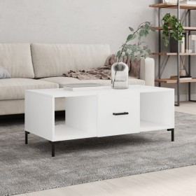 Couchtisch aus weißem Sperrholz, 102 x 50 x 40 cm von vidaXL, Couchtisch - Ref: Foro24-829300, Preis: 52,99 €, Rabatt: %