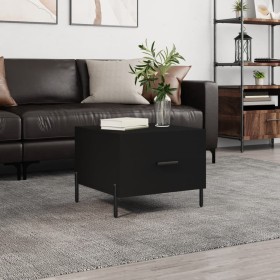 Black plywood coffee table 50x50x40 cm by vidaXL, Coffee table - Ref: Foro24-829414, Price: 42,52 €, Discount: %