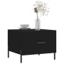 Mesa de centro madera contrachapada negro 50x50x40 cm de vidaXL, Mesas de centro - Ref: Foro24-829414, Precio: 42,52 €, Descu...