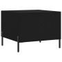 Mesa de centro madera contrachapada negro 50x50x40 cm de vidaXL, Mesas de centro - Ref: Foro24-829414, Precio: 42,52 €, Descu...