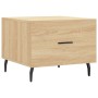 Mesa de centro madera contrachapada roble Sonoma 50x50x40 cm de vidaXL, Mesas de centro - Ref: Foro24-829434, Precio: 42,19 €...