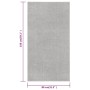 Light gray short hair carpet 80x150 cm by vidaXL, Rugs - Ref: Foro24-340321, Price: 30,07 €, Discount: %