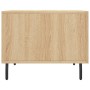 Mesa de centro madera contrachapada roble Sonoma 50x50x40 cm de vidaXL, Mesas de centro - Ref: Foro24-829434, Precio: 42,19 €...