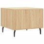 Mesa de centro madera contrachapada roble Sonoma 50x50x40 cm de vidaXL, Mesas de centro - Ref: Foro24-829434, Precio: 42,19 €...