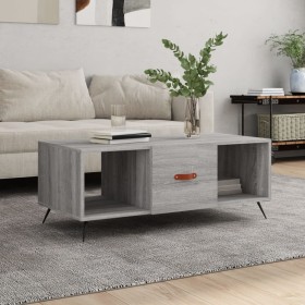 Sonoma Couchtisch aus grauem Sperrholz 102x50x40 cm von vidaXL, Couchtisch - Ref: Foro24-829274, Preis: 47,73 €, Rabatt: %