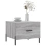 Sonoma gray plywood coffee table 50x50x40 cm by vidaXL, Coffee table - Ref: Foro24-829424, Price: 42,45 €, Discount: %