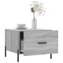 Sonoma gray plywood coffee table 50x50x40 cm by vidaXL, Coffee table - Ref: Foro24-829424, Price: 42,45 €, Discount: %