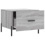 Sonoma gray plywood coffee table 50x50x40 cm by vidaXL, Coffee table - Ref: Foro24-829424, Price: 42,45 €, Discount: %