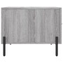 Sonoma-Couchtisch aus grauem Sperrholz, 50 x 50 x 40 cm von vidaXL, Couchtisch - Ref: Foro24-829424, Preis: 42,45 €, Rabatt: %