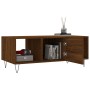 Brown oak plywood coffee table 102x50x40 cm by vidaXL, Coffee table - Ref: Foro24-829299, Price: 48,99 €, Discount: %