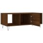 Brown oak plywood coffee table 102x50x40 cm by vidaXL, Coffee table - Ref: Foro24-829299, Price: 48,99 €, Discount: %