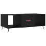 Black plywood coffee table 102x50x40 cm by vidaXL, Coffee table - Ref: Foro24-829269, Price: 50,99 €, Discount: %