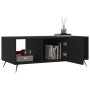 Black plywood coffee table 102x50x40 cm by vidaXL, Coffee table - Ref: Foro24-829269, Price: 50,99 €, Discount: %