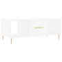 Mesa de centro madera contrachapada blanco 102x50x40 cm de vidaXL, Mesas de centro - Ref: Foro24-829284, Precio: 49,65 €, Des...