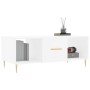 Mesa de centro madera contrachapada blanco 102x50x40 cm de vidaXL, Mesas de centro - Ref: Foro24-829284, Precio: 49,65 €, Des...