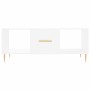 Mesa de centro madera contrachapada blanco 102x50x40 cm de vidaXL, Mesas de centro - Ref: Foro24-829284, Precio: 49,65 €, Des...