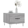 Gray Sonoma plywood coffee table 50x50x40 cm by vidaXL, Coffee table - Ref: Foro24-829392, Price: 39,99 €, Discount: %