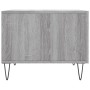 Gray Sonoma plywood coffee table 50x50x40 cm by vidaXL, Coffee table - Ref: Foro24-829392, Price: 39,99 €, Discount: %