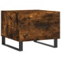 Smoked oak plywood coffee table 50x50x40 cm by vidaXL, Coffee table - Ref: Foro24-829454, Price: 43,99 €, Discount: %