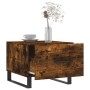 Smoked oak plywood coffee table 50x50x40 cm by vidaXL, Coffee table - Ref: Foro24-829454, Price: 43,99 €, Discount: %