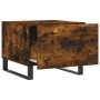 Smoked oak plywood coffee table 50x50x40 cm by vidaXL, Coffee table - Ref: Foro24-829454, Price: 43,99 €, Discount: %