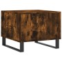 Smoked oak plywood coffee table 50x50x40 cm by vidaXL, Coffee table - Ref: Foro24-829454, Price: 43,99 €, Discount: %