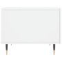 Mesa de centro madera de ingeniería brillo blanco 50x50x40 cm de vidaXL, Mesas de centro - Ref: Foro24-829352, Precio: 41,03 ...