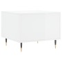 Engineered wood white gloss coffee table 50x50x40 cm by vidaXL, Coffee table - Ref: Foro24-829352, Price: 41,99 €, Discount: %