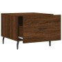 Mesa de centro madera contrachapada roble marrón 50x50x40 cm de vidaXL, Mesas de centro - Ref: Foro24-829442, Precio: 41,30 €...