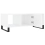 Glossy white plywood coffee table 102x50x40 cm by vidaXL, Coffee table - Ref: Foro24-829326, Price: 56,99 €, Discount: %