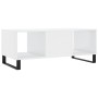 Couchtisch aus glänzend weißem Sperrholz, 102 x 50 x 40 cm von vidaXL, Couchtisch - Ref: Foro24-829326, Preis: 56,99 €, Rabat...