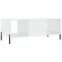 Couchtisch aus Sperrholz glänzend weiß 102x50x40 cm von vidaXL, Couchtisch - Ref: Foro24-829310, Preis: 54,49 €, Rabatt: %